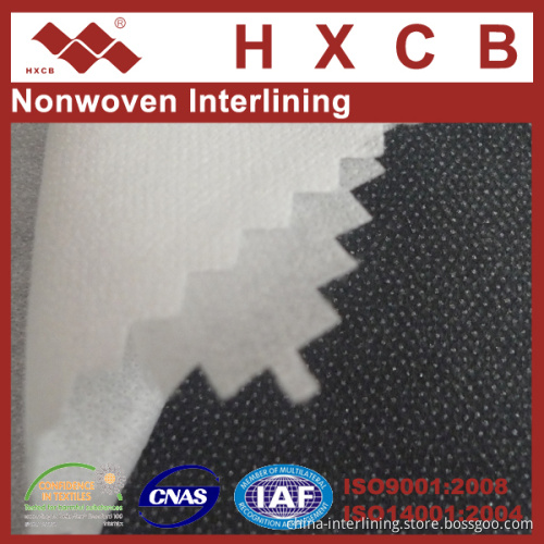 (7060WG)Waterproof NonWoven fusible Interlining Fabric &nonwoven fusing interlining fabric